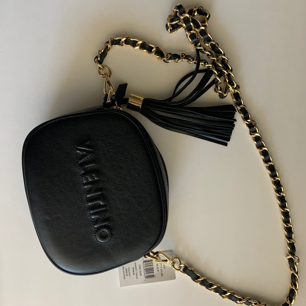 Valentino by Mario chain crossbody purse
